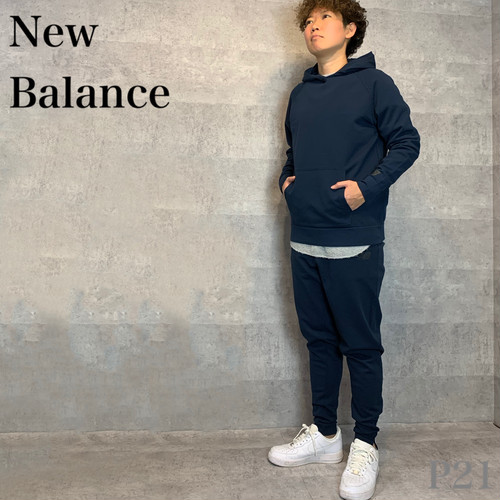 ☆ニューバランス New Balance ニット ジャージ 上下 セットアップ L